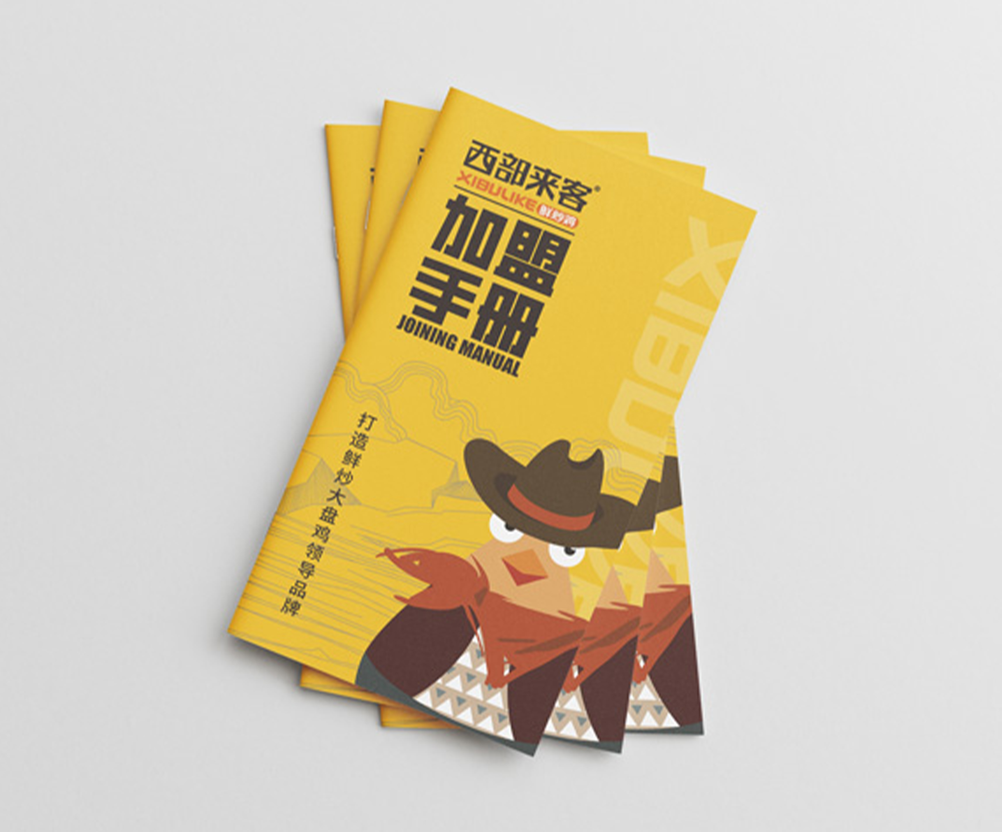西部來(lái)客招商手冊(cè)設(shè)計(jì)